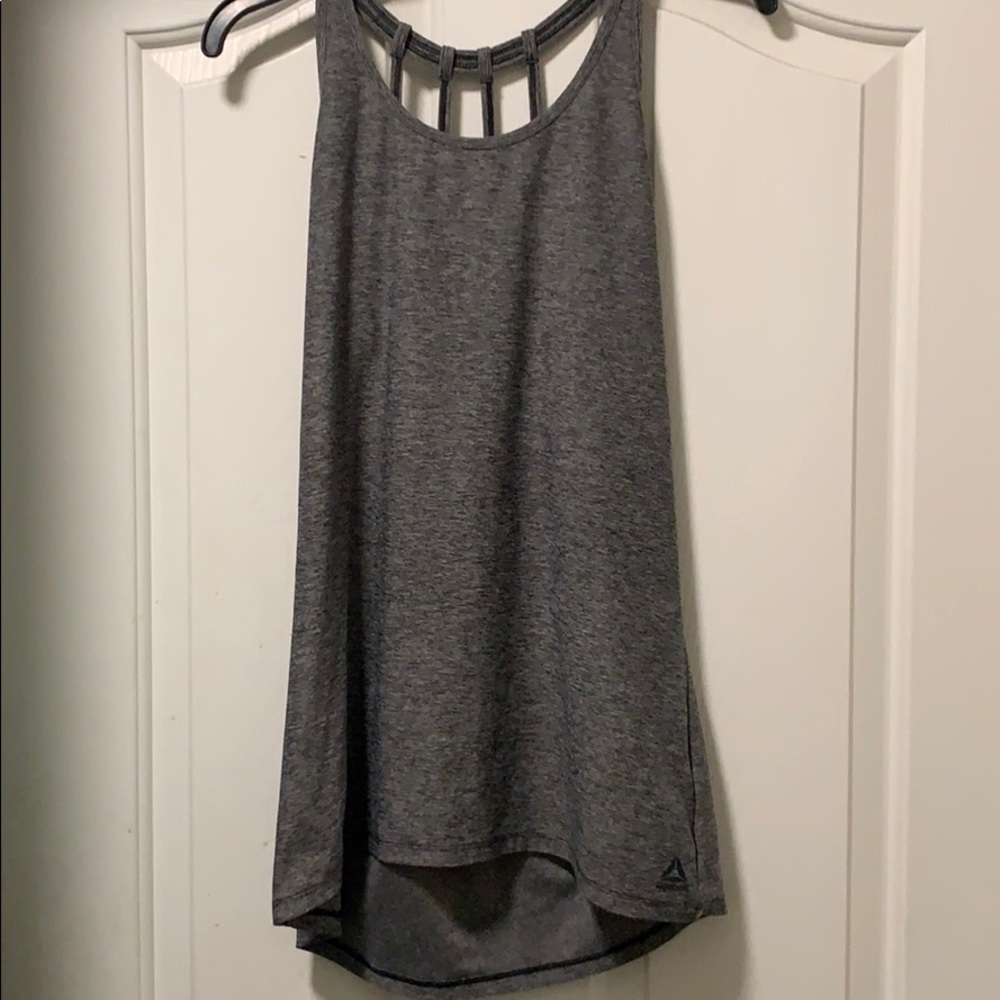 Grey work out tank